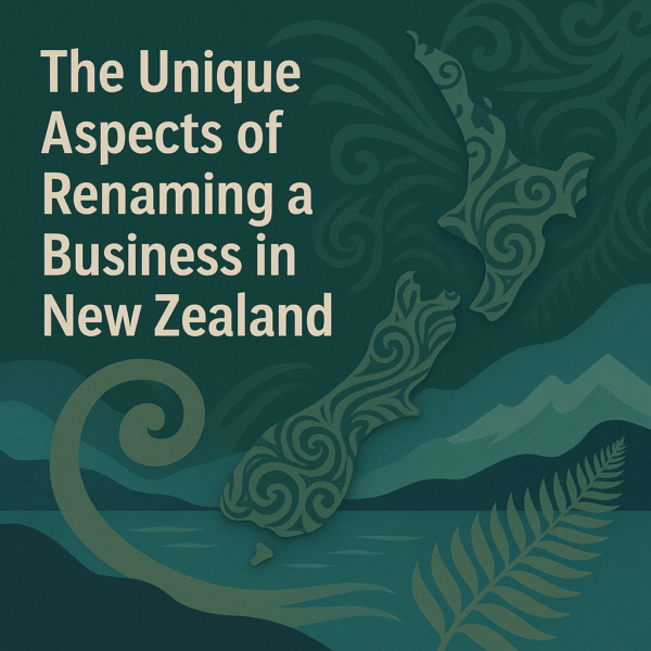 The Unique Aspects of Renaming a Business in New Zealand