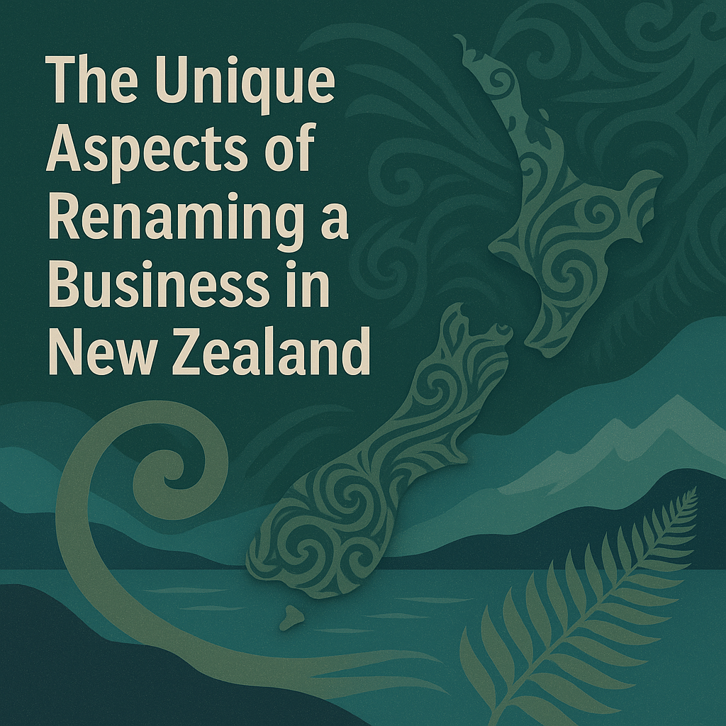 The Unique Aspects of Renaming a Business in New Zealand