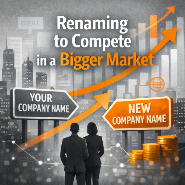 Renaming to Compete in a Bigger Market